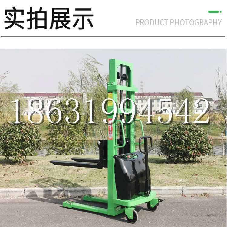 金阳县电动叉车堆高车液压铲车电瓶1吨2吨站驾步行式小型全自动叉车